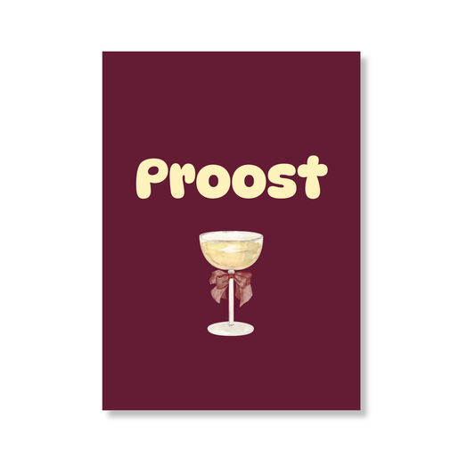Ansichtkaart Proost