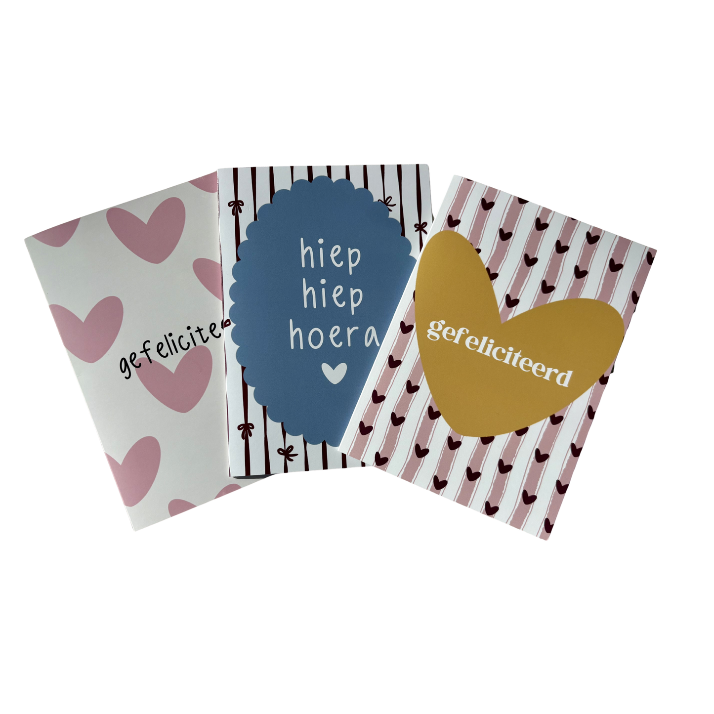 Verjaardagskaartenbundel Gefeliciteerd & Hiep Hiep Hoera