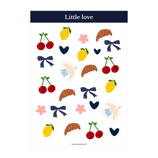 Stickervel Little Love