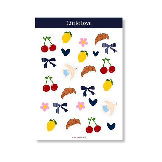 Stickervel Little Love